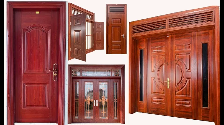 Mẫu cửa thép vân gỗ đẹp của Nam Phát Mavi là xu hướng mới cho mọi công trình!